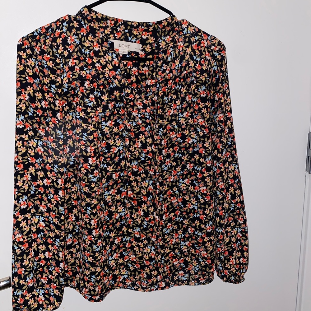 XSP floral LOFT shirt